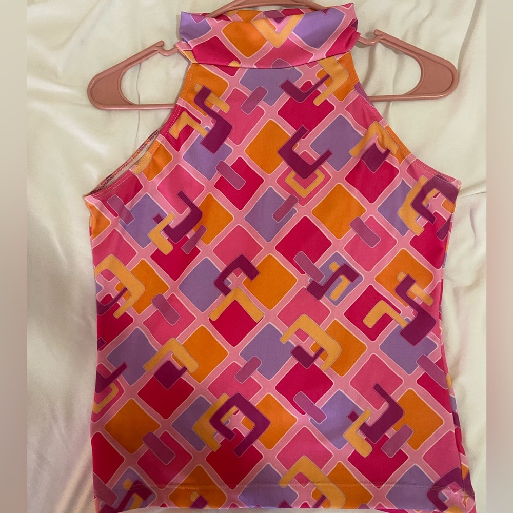 vintage inspired moon feather tank